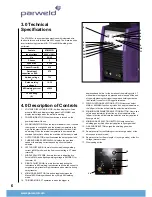 Preview for 6 page of Parweld XTM503Si Operator'S Manual