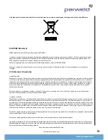 Preview for 15 page of Parweld XTM503Si Operator'S Manual