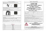 Preview for 2 page of Paser UNICOM CF0012UNPI21 Installation Manual