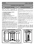 Preview for 3 page of Paso Lektron Series Operating Instructions And Service Manual