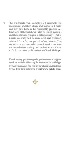 Preview for 18 page of Patek Philippe 240 HU Manual