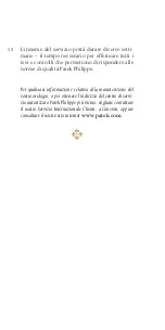 Preview for 54 page of Patek Philippe 240 HU Manual