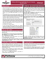 Preview for 2 page of Pathport PWPP DIN P4 Manual