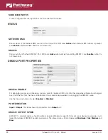 Preview for 46 page of Pathway connectivity solutions Pathport OCTO 64 Series User Manual