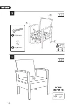 Preview for 10 page of PATIOJOY HW68722 Manual