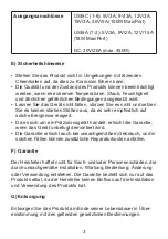 Preview for 4 page of PATONA PD450W Manual