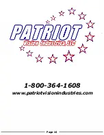 Preview for 18 page of Patriot Dazzle Evolution User Manual