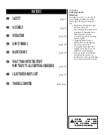 Preview for 2 page of Patriot FORESTER Chipper-Shredder-Vac 5F Owner'S And Operator'S Manual