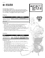 Preview for 11 page of Patriot FORESTER Chipper-Shredder-Vac 5F Owner'S And Operator'S Manual