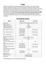 Preview for 3 page of Patriot TBC 261SJ Operating And Maintenance Instructions Manual