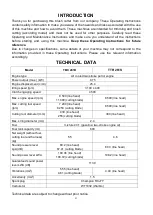 Preview for 51 page of Patriot TBC 261SJ Operating And Maintenance Instructions Manual