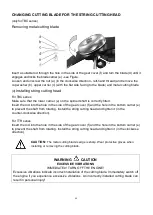 Preview for 60 page of Patriot TBC 261SJ Operating And Maintenance Instructions Manual