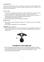 Preview for 68 page of Patriot TBC 261SJ Operating And Maintenance Instructions Manual