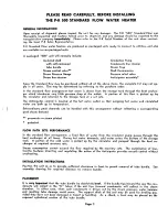 Preview for 3 page of Patterson-Kelley P-K 500 Series Installation And Operation Instructions Manual