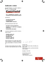 Preview for 95 page of Pattfield Ergo Tools 3420652 Manual