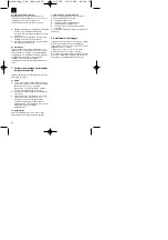 Preview for 20 page of Pattfield Ergo Tools E-AS 18-evo Operating Instructions Manual