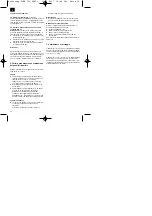 Preview for 14 page of Pattfield Ergo Tools E-BH 750 Operating Instructions Manual