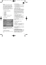 Preview for 15 page of Pattfield Ergo Tools E-BH 750 Operating Instructions Manual