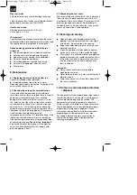 Preview for 20 page of Pattfield Ergo Tools E-EAS 620 Original Operating Instructions