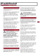 Preview for 57 page of Pattfield Ergo Tools PE-BT25 Original Instructions Manual