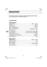 Preview for 86 page of Pattfield Ergo Tools PE-HWA 650 Original Instructions Manual