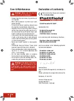 Preview for 88 page of Pattfield Powerfile PE-500PF Manual