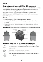 Preview for 3 page of patura MaxiBox P350 User Manual