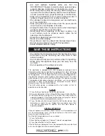 Preview for 3 page of Paul Mitchell Express Ion Dry+ D15NA Instructions, Safety And Warranty Manual