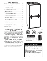 Preview for 2 page of Payne A11300 Owner'S Manual