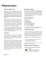 Preview for 2 page of PCB Piezotronics 102A10 Installation And Operating Manual