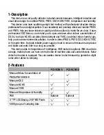 Preview for 2 page of PCE Americas PCE-RCM 11 Instruction Manual