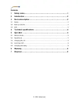 Preview for 2 page of PCE Instruments PCE-LRF 600 User Manual