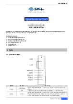 PCI MZK-WG300FF14 Quick Installation Manual preview