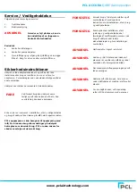 Preview for 5 page of pcl ACCURA QUBE Quick Start Manual