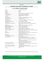 Preview for 11 page of PCS VC-M-1 Installation, Operation & Maintenance Manual