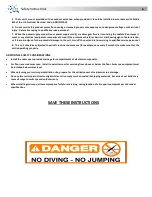 Preview for 9 page of PDC spas TruSwim Series TSX15 Owner'S Manual