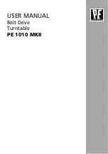 PE 1010 MKII User Manual preview