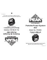 Preview for 1 page of Peak PKC0BJ Owner'S Manual