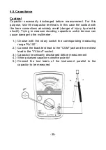 Preview for 36 page of PeakTech 3201 Operation Manual