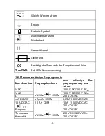 Preview for 6 page of PeakTech 3410 Operating Instructions Manual