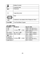 Preview for 33 page of PeakTech 3410 Operating Instructions Manual