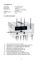 Preview for 6 page of PeakTech 6120 Operation Manual