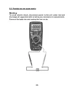 Preview for 60 page of PeakTech PeakTech 3443 Operation Manual