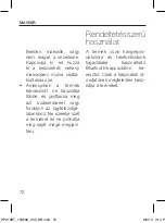 Preview for 72 page of Peaq PPA10BT-B User Manual