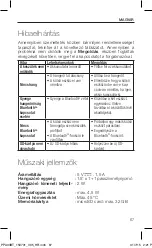 Preview for 67 page of Peaq PPA33BT-B User Manual