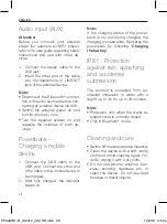 Preview for 28 page of Peaq PPA401BT-B User Manual