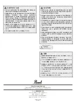 Preview for 4 page of Pearl Drums MH-70A Instruction Manual