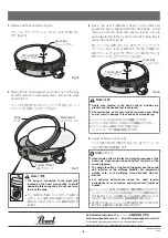 Preview for 8 page of Pearl e/MERGE PUREtouch TOM PAD Setup Manual