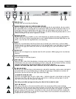 Preview for 59 page of Peavey 6505+ 112 Combo Operating Manual