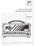 Peavey Invective MH Operating Manual preview